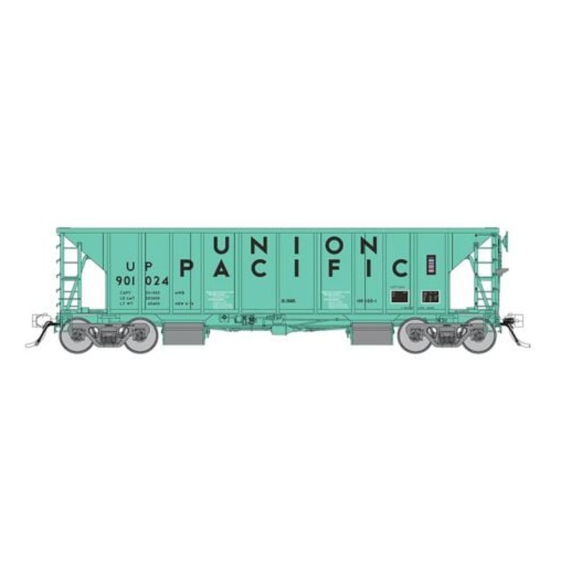 Rapido Trains 158011A HO Scale NSC Ballast Car Union Pacific UP Early MOW Green # Varies
