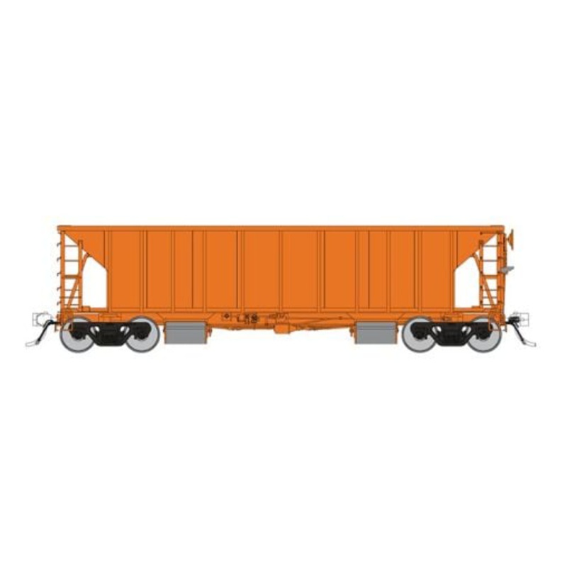 Rapido Trains 158099 HO Scale NSC Ballast Car Unlettered Orange