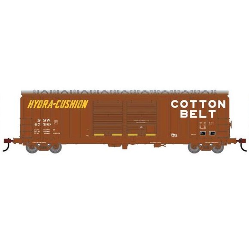 Roundhouse 1358 HO Scale 50' FMC 5283 DBL Door Boxcar Cotton Belt SSW 67599