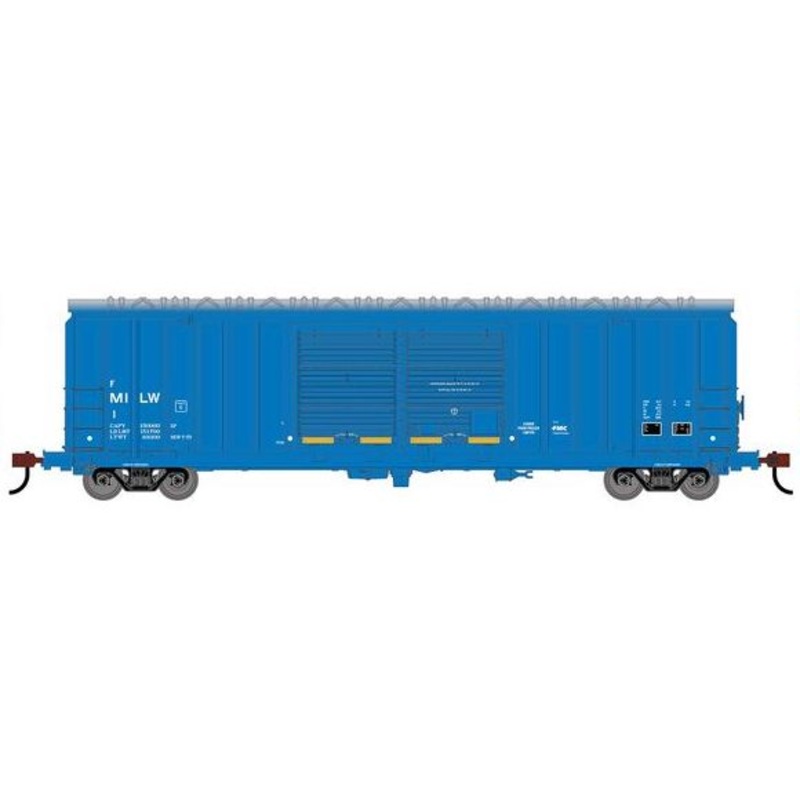 Roundhouse 1360 HO Scale 50' FMC 5283 DBL Door Boxcar Milwaukee Road MILW 156038
