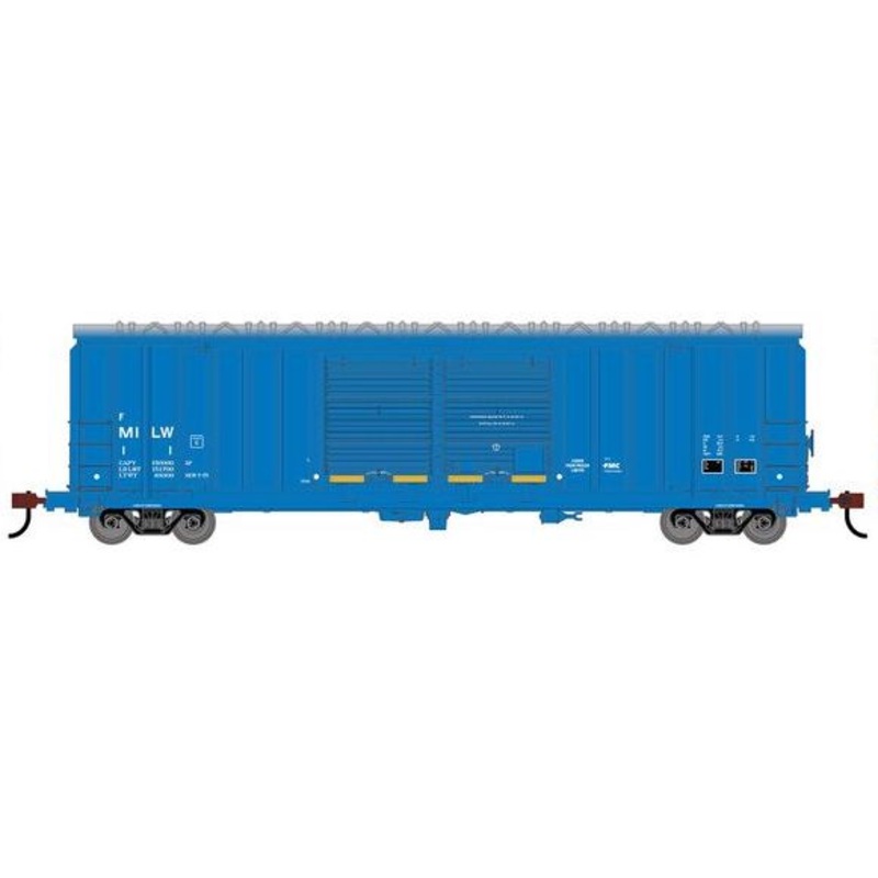 Roundhouse 1361 HO Scale 50' FMC 5283 DBL Door Boxcar Milwaukee Road MILW 156071