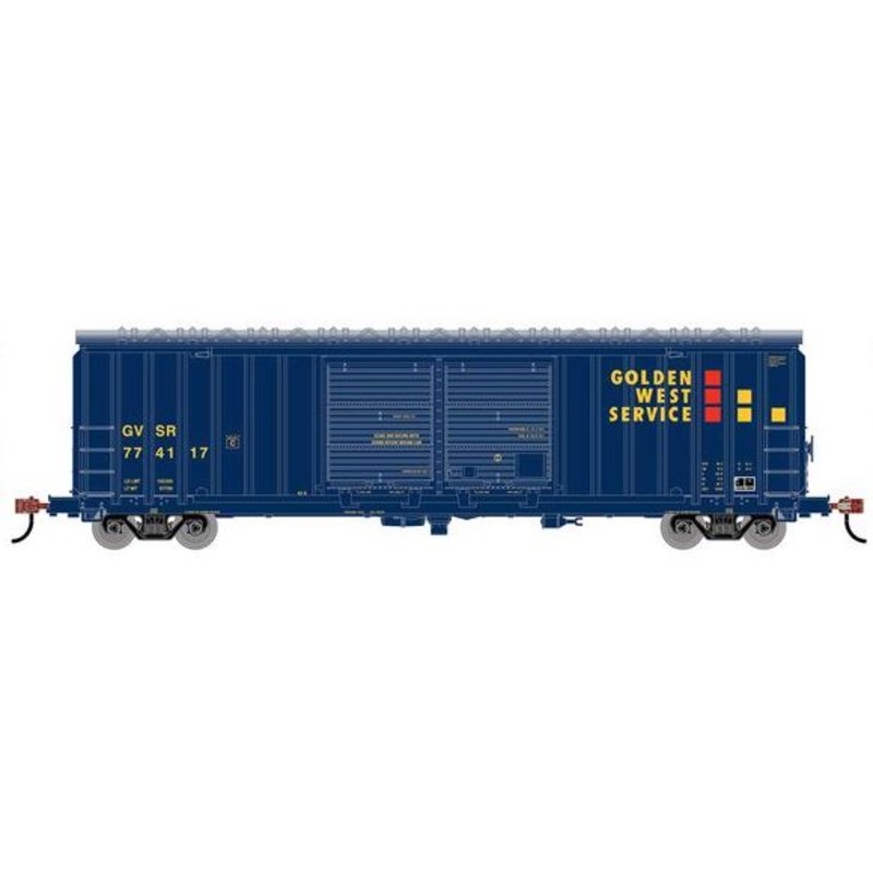 Roundhouse 1363 HO Scale 50' FMC 5283 DBL Door Boxcar Golden West Service GVSR 774117