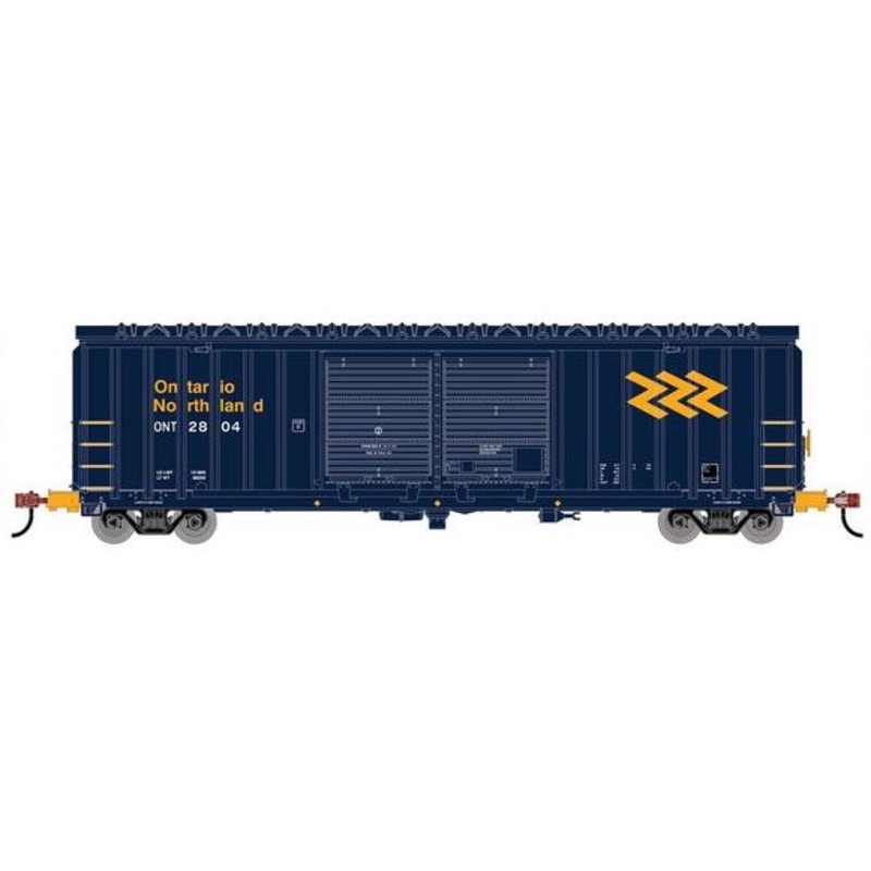 Roundhouse 1366 HO Scale 50' FMC 5283 DBL Door Boxcar Ontario Northland ONT 2804