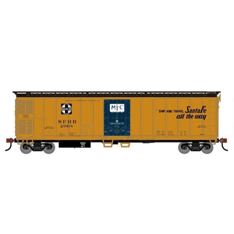 Roundhouse 1443 HO Scale 50' Mechanical Reefer Santa Fe SFRD 2068