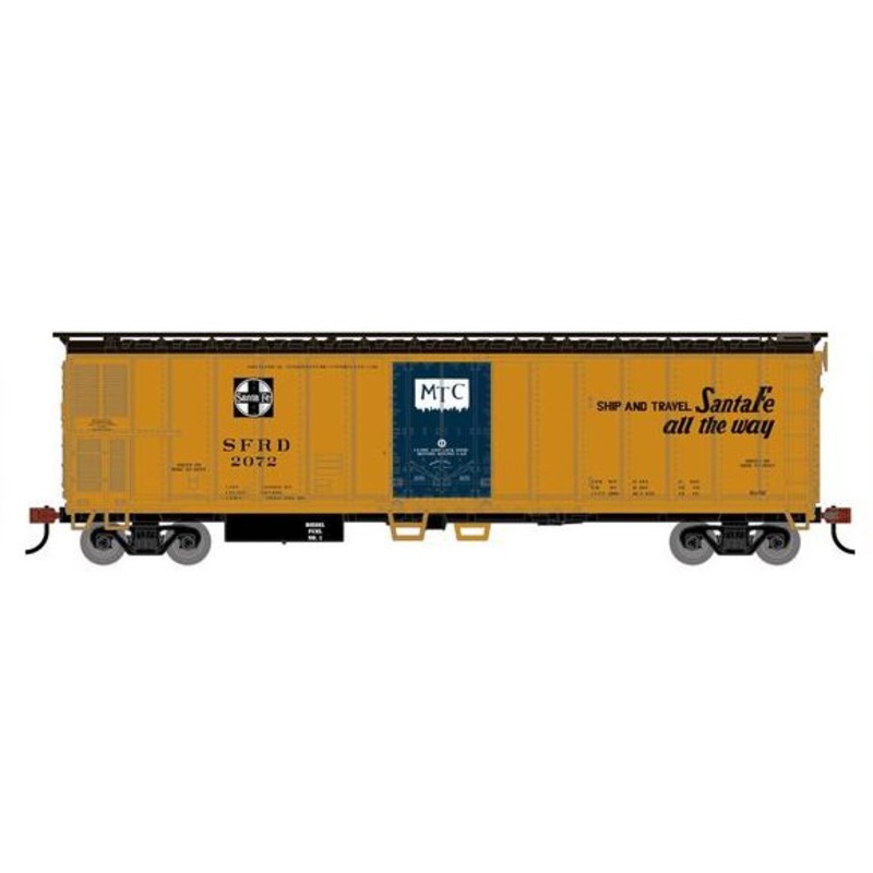 Roundhouse 1445 HO Scale 50' Mechanical Reefer Santa Fe SFRD 2072