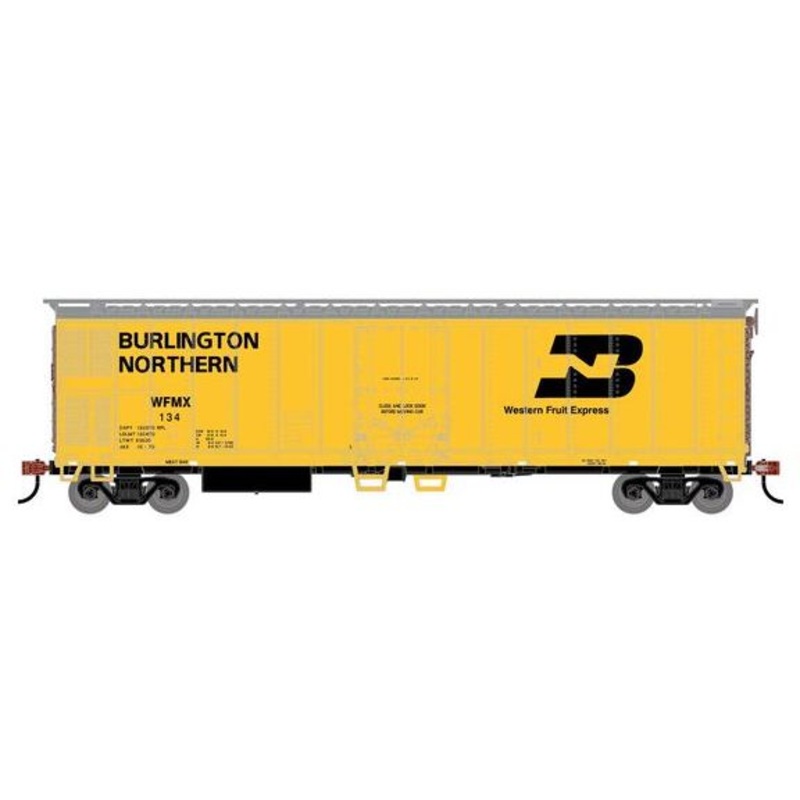 Roundhouse 1446 HO Scale 50' Mechanical Reefer Western Fruit Express WFMX 134