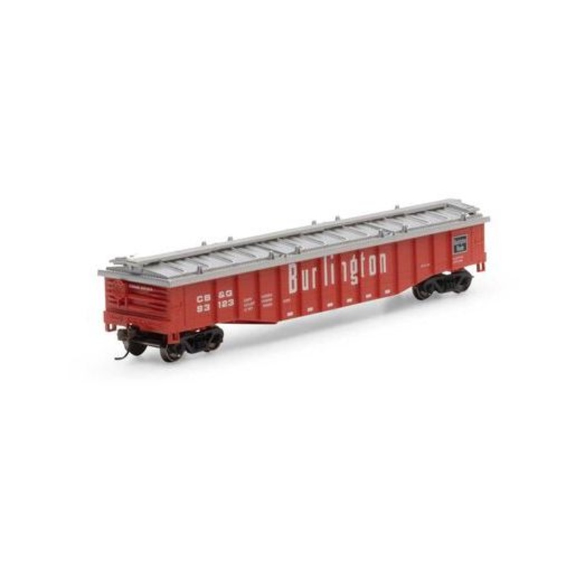 Roundhouse 82108 HO Scale 50' Covered Gondola Burlington CB&Q 83123