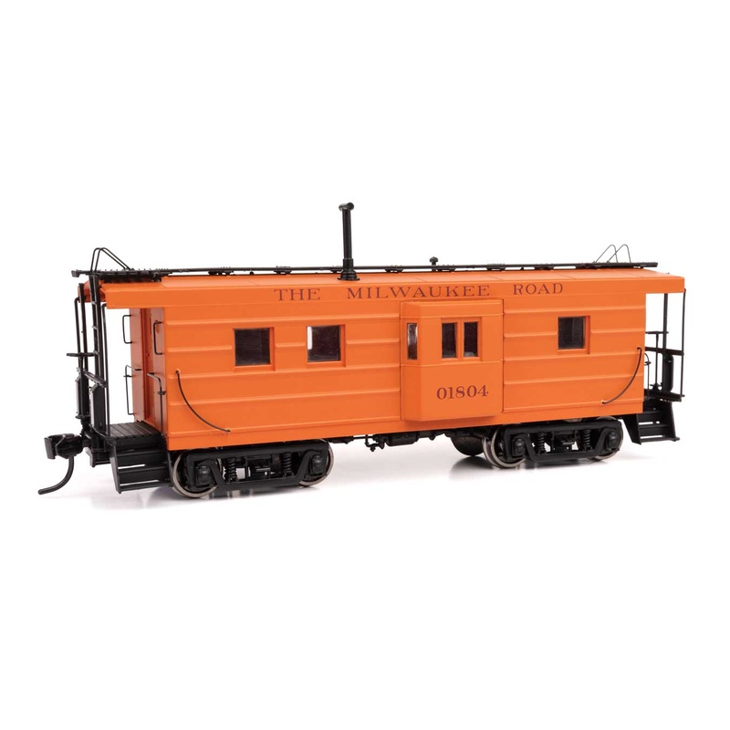 Walthers Proto 920-103652 HO Scale Rib Sided Caboose Milwaukee Road MILW 01870