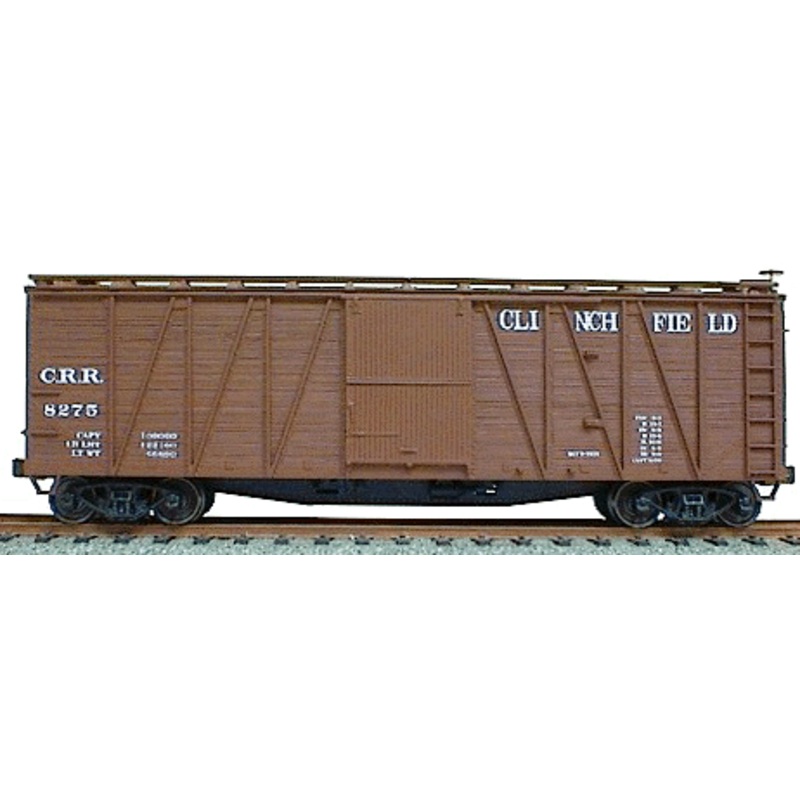 Accurail 43151 HO Scale 40' Outside Braced Boxcar Kit Clinchfield CRR