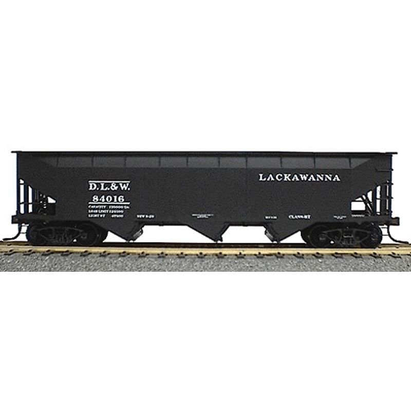Accurail 75271 HO Scale AAR 70 Ton Offset 3 Bay Hopper Kit DL&W - NOS