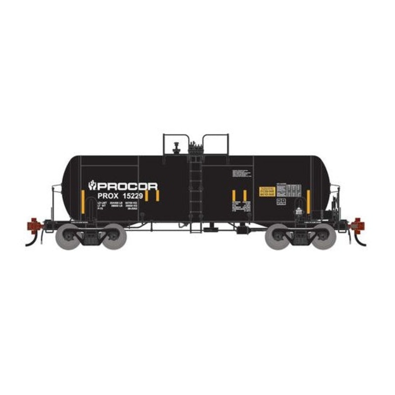 Athearn Genesis G1428 HO Scale 13K Gallon Acid Tank Car Procor PROX 15229