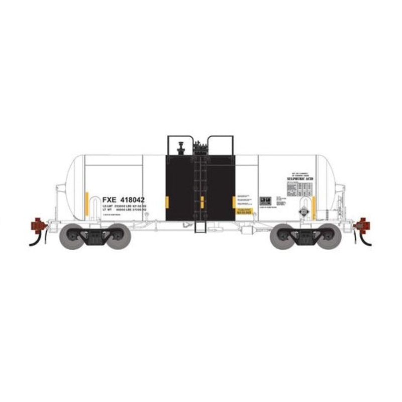 Athearn Genesis G1430 HO Scale 13K Gallon Acid Tank Car Ferromex FXE 418042