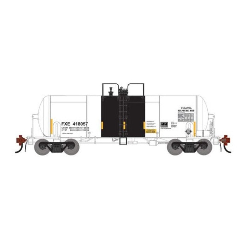 Athearn Genesis G1431 HO Scale 13K Gallon Acid Tank Car Ferromex FXE 418057