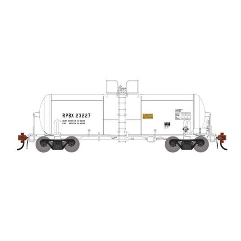 Athearn Genesis G1436 HO Scale 13K Gallon Acid Tank Car Rhodia RPBX 23227