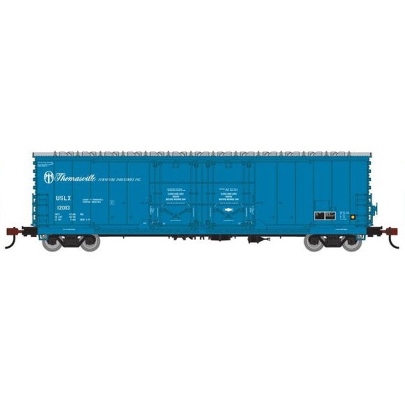 Athearn RTR 1856 HO Scale 50' Evans Double Door Boxcar Thomasville Furniture USLX 12013