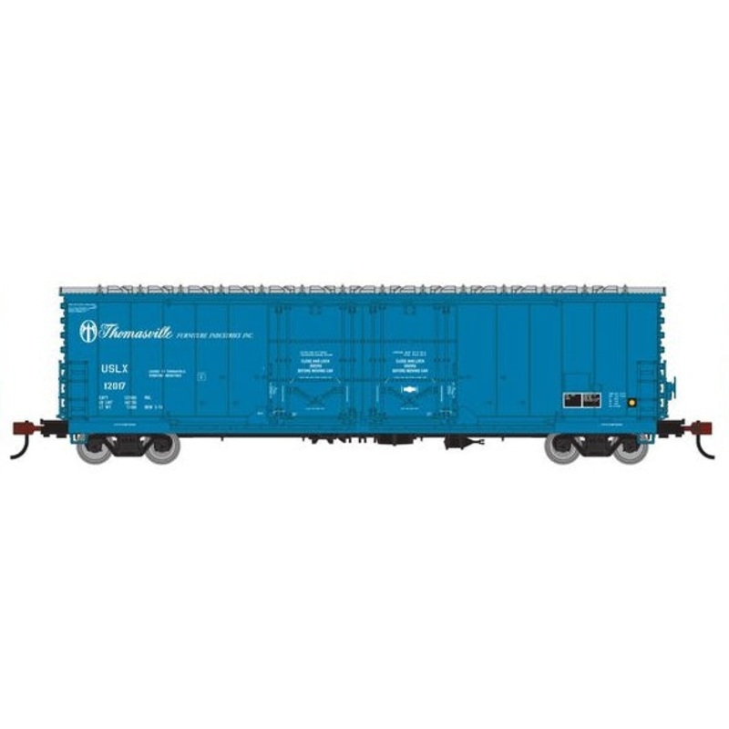Athearn RTR 1858 HO Scale 50' Evans Double Door Boxcar Thomasville Furniture USLX 12017