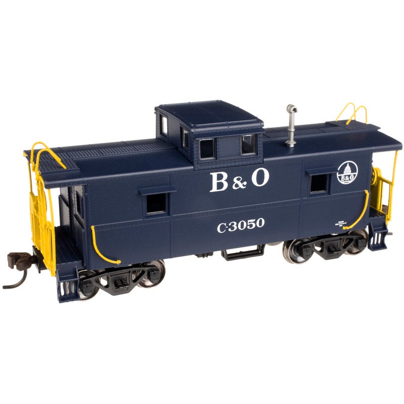 Atlas Trainman 20002421 HO Scale Center Cupola Steel Caboose Baltimore & Ohio B&O 3050 - NOS