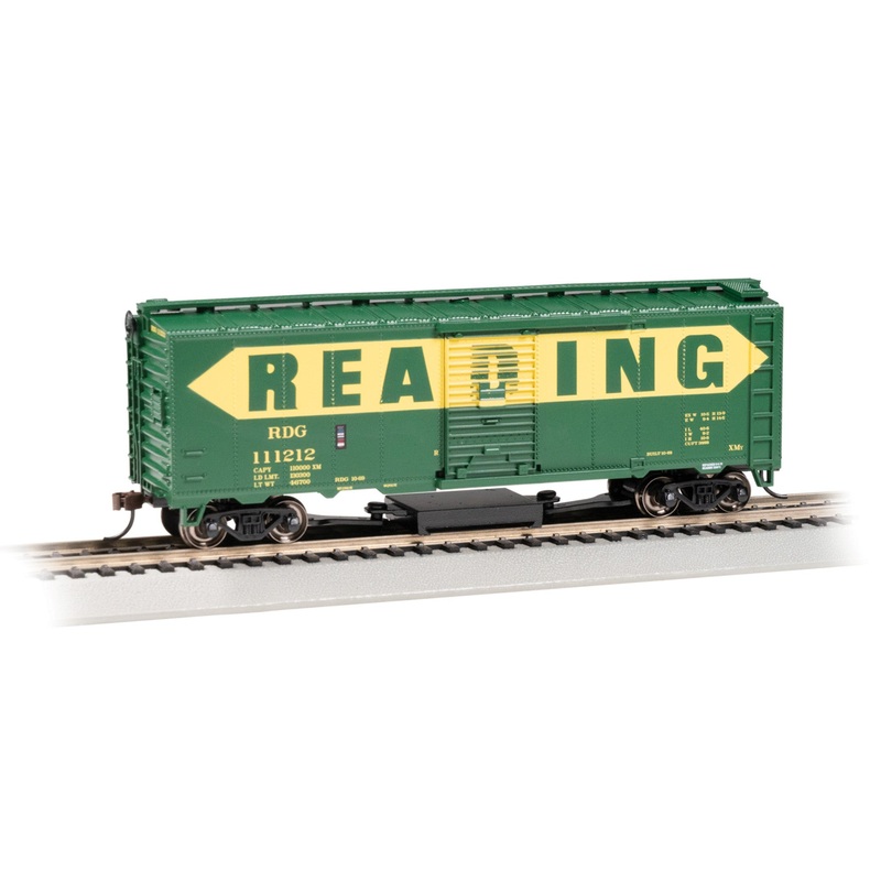 Bachmann 16326 HO Scale Track Cleaning Boxcar Reading 111212