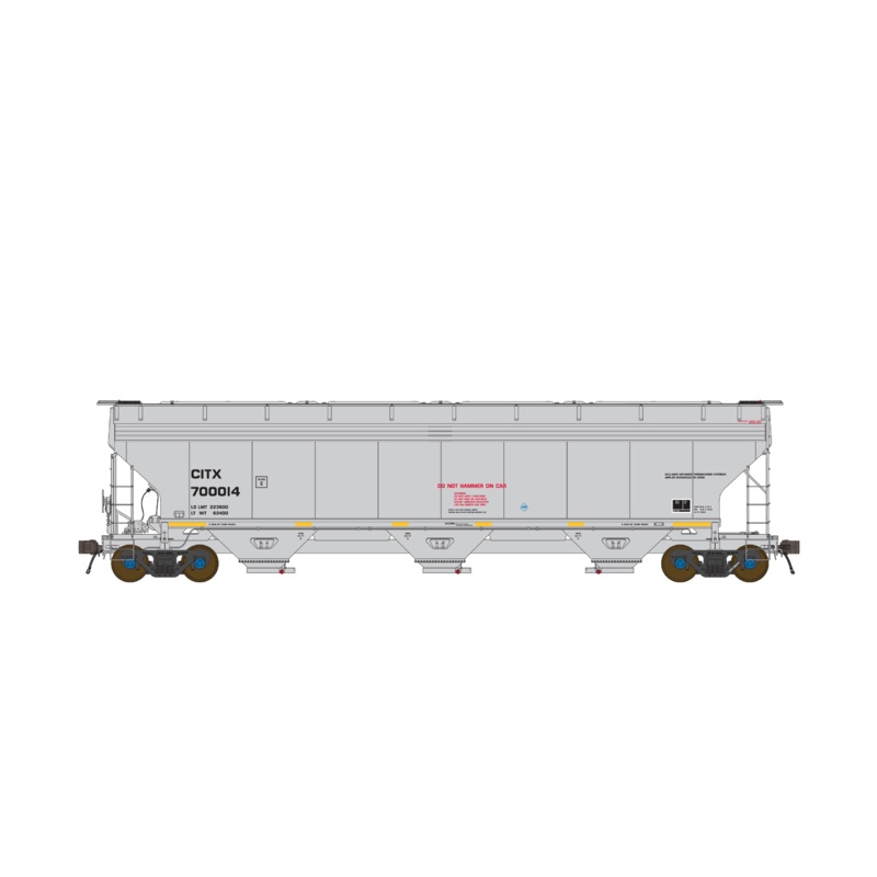Class One Model Works FC00528 HO Scale ARI 5200 Covered Hopper CITX 700014