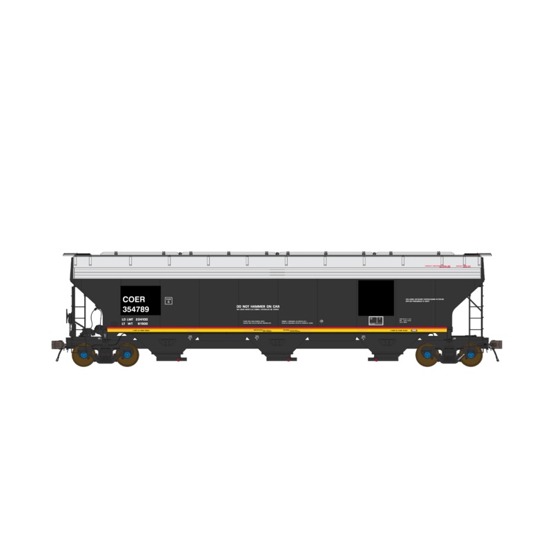 Class One Model Works FC00535 HO Scale ARI 5200 Covered Hopper Ex-KCS COER 355103