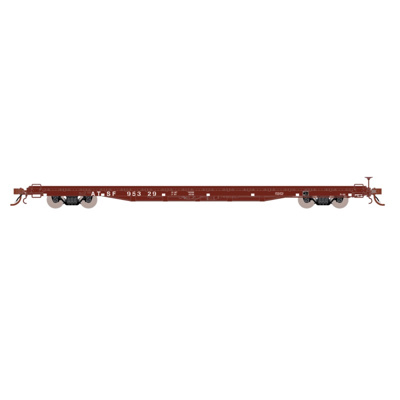 Fox Valley Models 15038 HO Scale 60' P-S F60GH Flatcar Santa Fe ATSF 95387