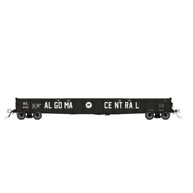 Rapido Trains 50046A HO Scale 52'6" Mill Gondola Algoma Central AC #Varies