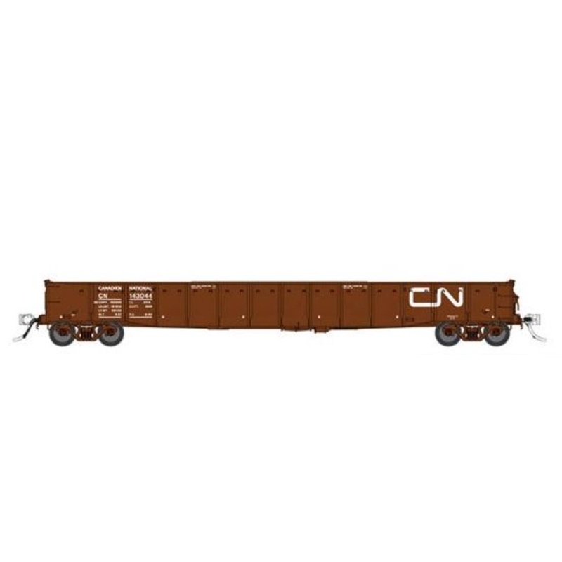 Rapido Trains 50050A HO Scale 52'6" Mill Gondola Canadian National CN #Varies