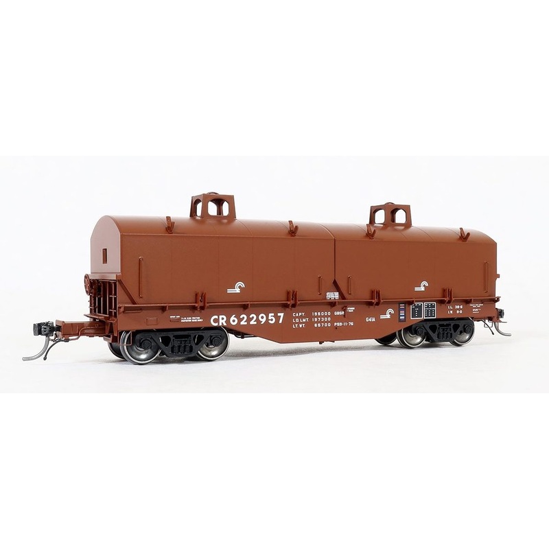 Tangent 27012 HO Scale G41a Coil Car with Hoods Conrail "1976" CR