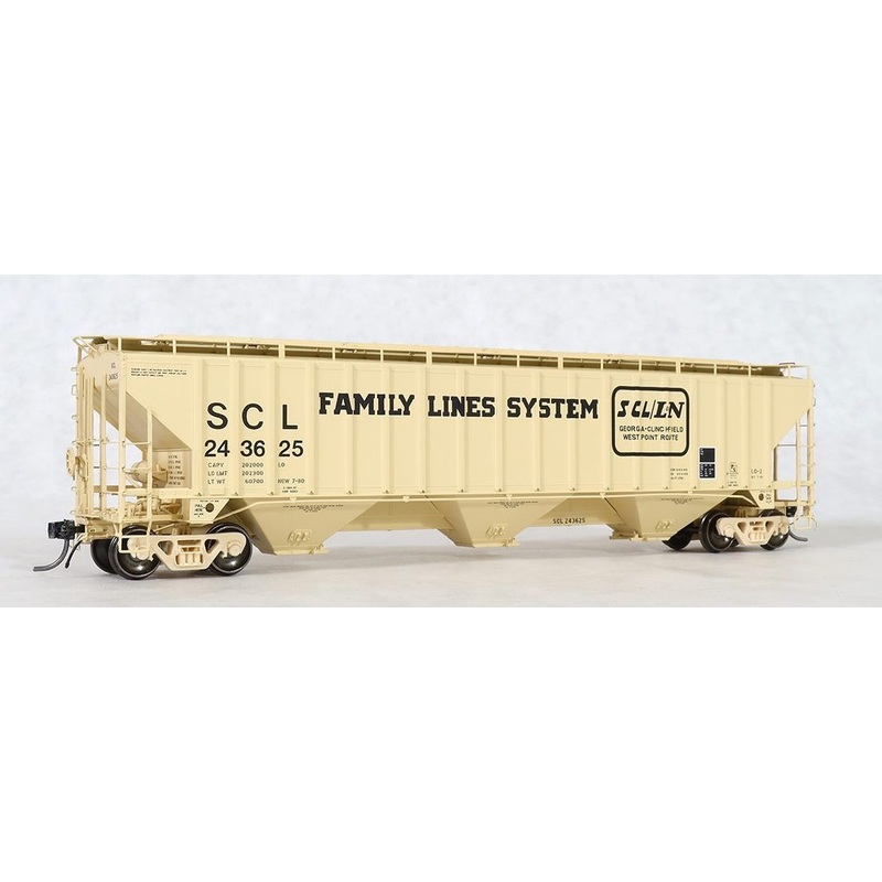 Tangent Scale Models 20054 PS 4750 Covered Hopper "Original 12-1980" Family Lines SCL