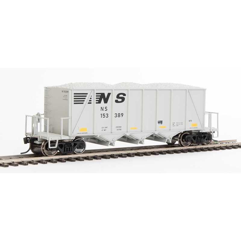 Walthers Proto 920-106025 HO Scale 40' Ortner 100 Ton Aggregate Hopper Norfolk Southern NS 153389