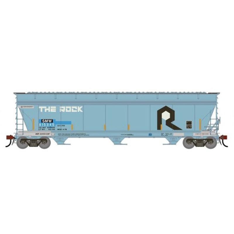 Athearn Genesis G1528 HO Scale ACF 4600 Covered Hopper Saint Marys SMW 815345 Primed for Grime
