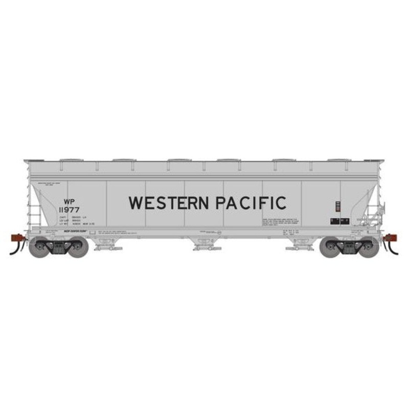Athearn Genesis G1531 HO Scale ACF 4600 Covered Hopper Western Pacific WP 11977