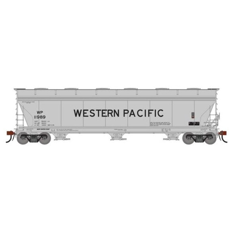 Athearn Genesis G1533 HO Scale ACF 4600 Covered Hopper Western Pacific WP 11989