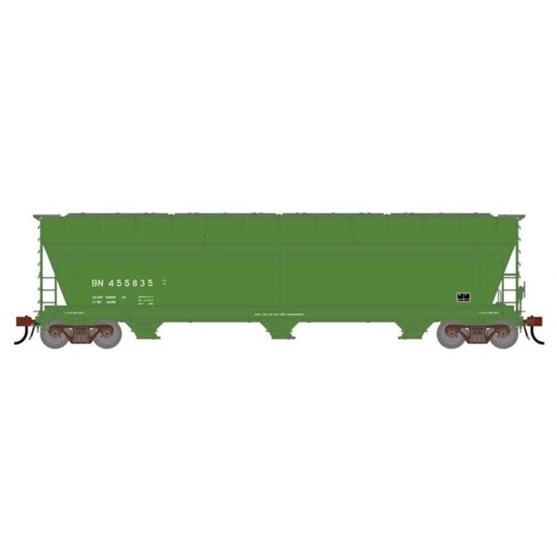 Athearn Genesis G1535 HO Scale ACF 4600 Covered Hopper Burlington Northern BN 455835