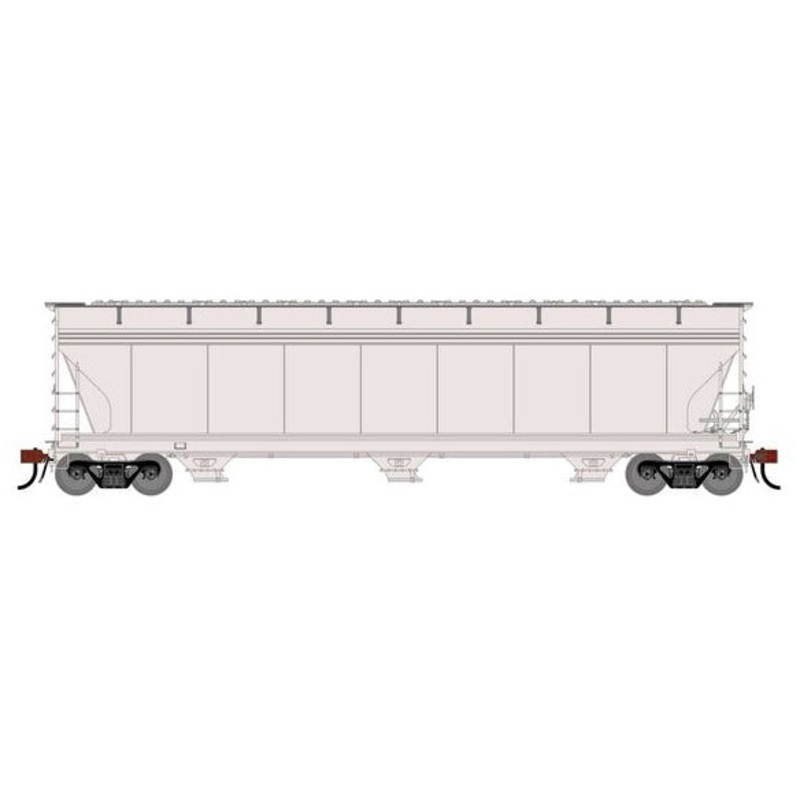 Athearn Genesis G1539 HO Scale ACF 4600 Covered Hopper Undecorated Phase II