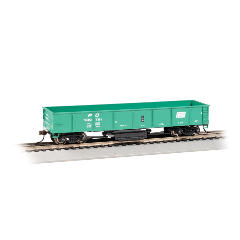 Bachmann 16341 HO Scale Track Cleaning Gondola - Penn Central PC 509791