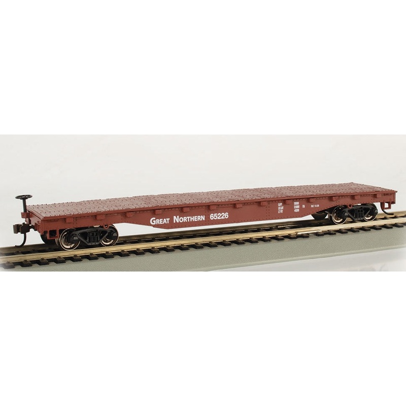 Bachmann 17305 HO Scale 52' Flatcar Great Northern GN 65226
