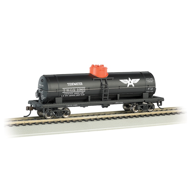 Bachmann 17802 HO Scale Single Dome Tank Car Tidewater TWCX 1365
