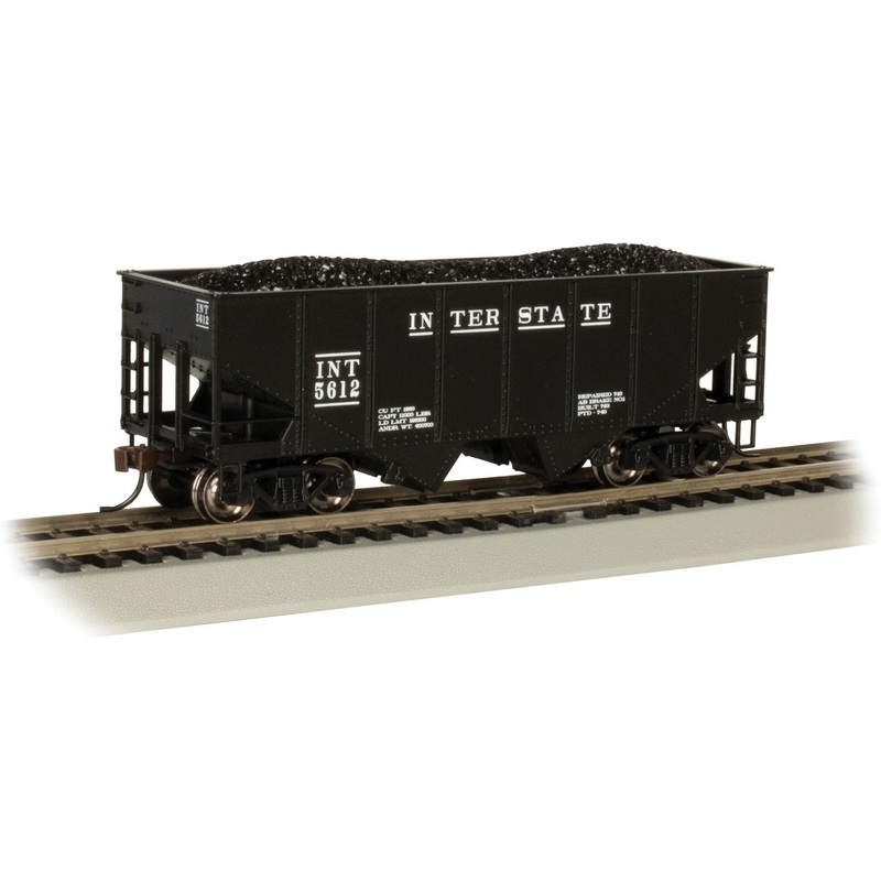 Bachmann 19513 HO Scale 55 Ton 2 Bay Hopper Interstate 5612