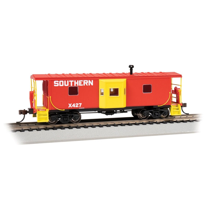 Bachmann 73211 HO Scale Bay Window Caboose Southern X427