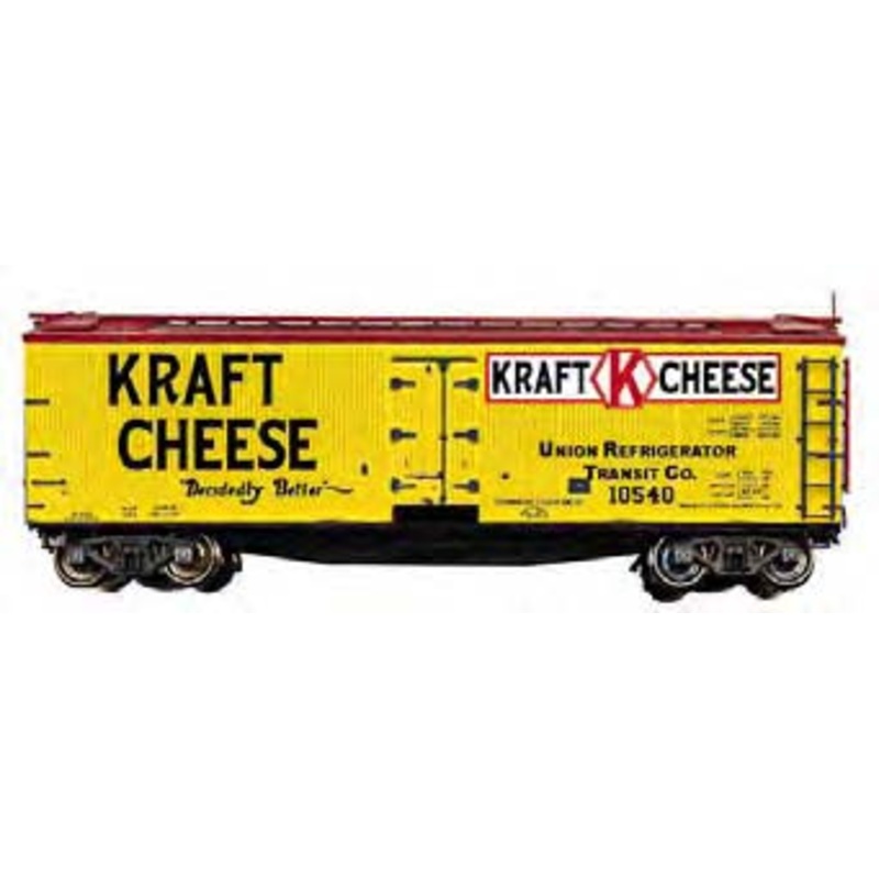 Branchline Trains 1301 HO Scale 40' Wood Reefer Kit Kraft Cheese URTC #'s Vary - NOS