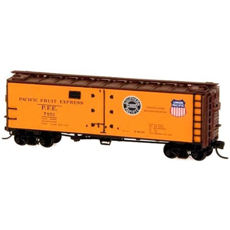 InterMountain Railway Co. 40601 40' Steel Reefer Kit SP/UP PFE #s Vary - NOS