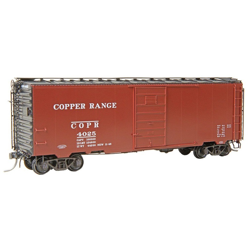 Kadee 4337 HO Scale 40' PS-1 Boxcar Copper Range COPR 4025