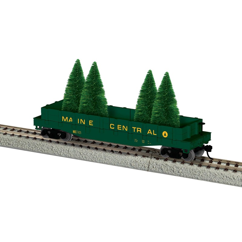 Lionel 2454090 HO Scale Gondola with Tree Load Maine Central MEC