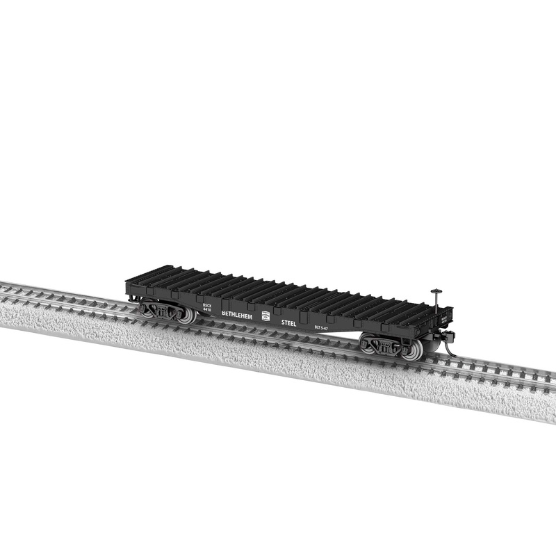 Lionel 2454410 HO Scale Steel Deck Flatcar Bethlehem Steel