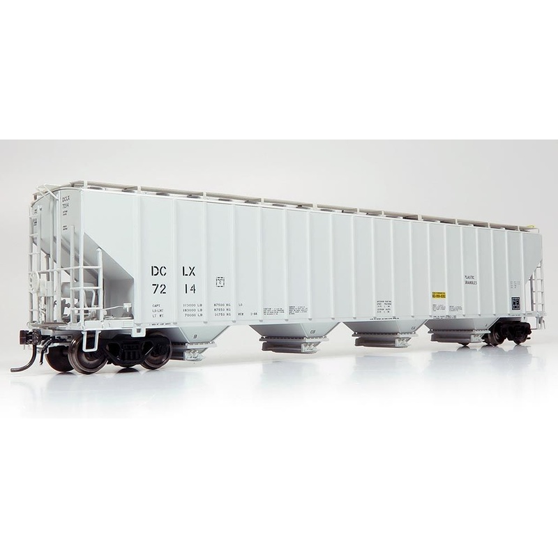 Rapido Trains 157008A HO Scale Procor 5820 Covered Hopper Dow Chemical DCLX #'s Vary