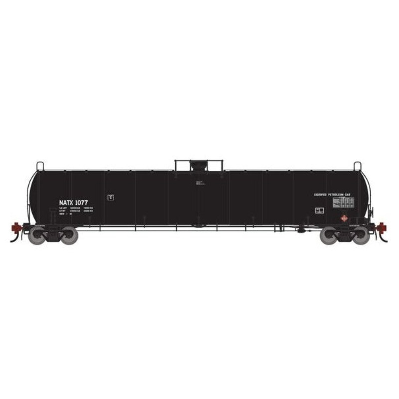 Athearn Genesis G1515 HO Scale 33K LPG Tank Car North American Tank Line NATX 1077