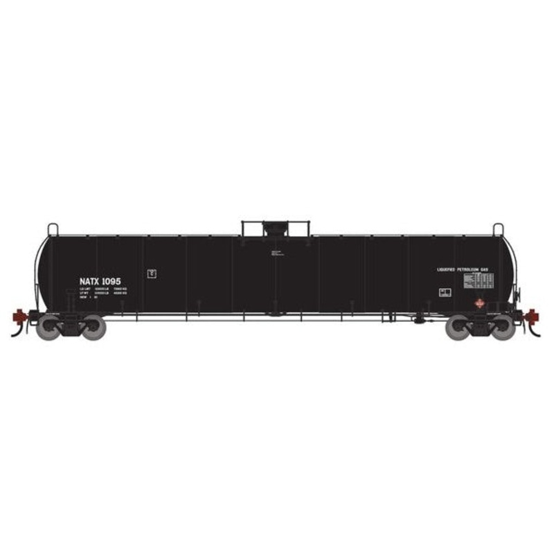 Athearn Genesis G1516 HO Scale 33K LPG Tank Car North American Tank Line NATX 1095