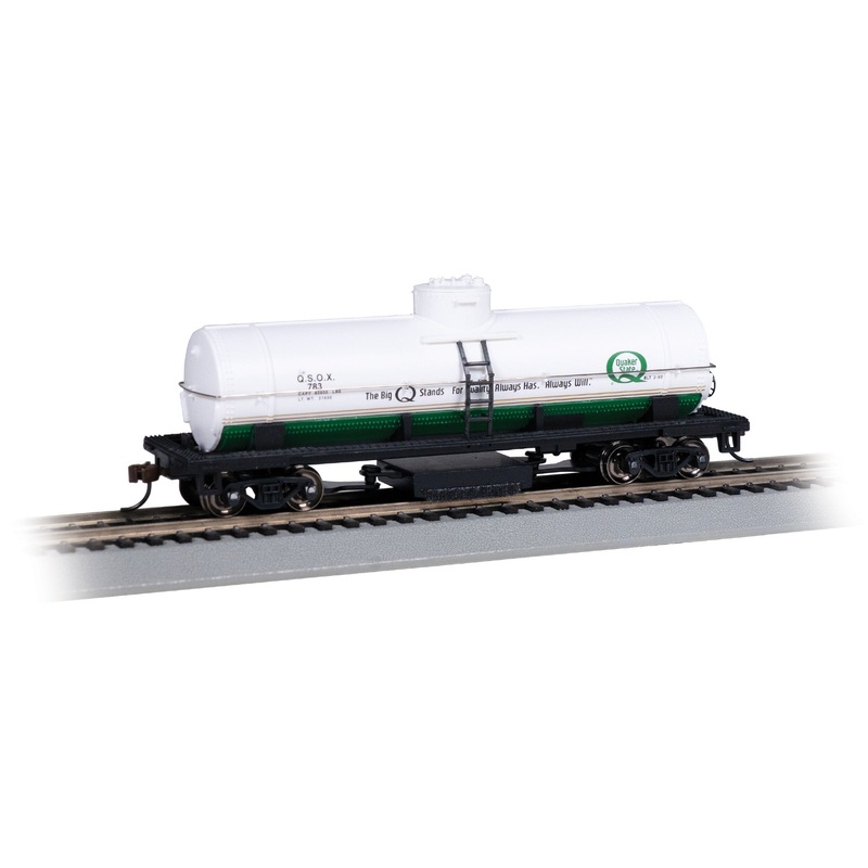 Bachmann 16307 HO Scale Track Cleaning Tank Car Quaker State 783