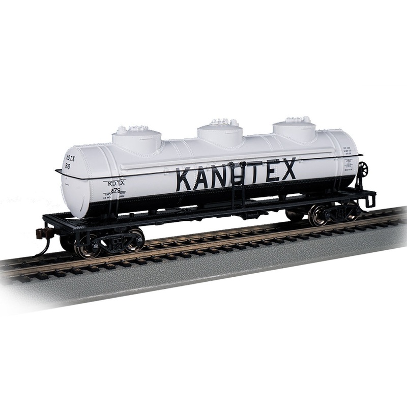 Bachmann 17113 HO Scale 3 Dome Tank Car Kanotex KOTX 879